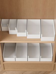 Kitchen Organization Tool Rectangular Drawer Style Storage Box Angle Organizer Expandable Desktop Small Storage Box