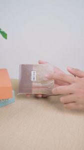 HONYAN Dompet Wanita Vano Short Wallet Kulit Sintetis Dompet Lipat Mini Fashion Kekinian