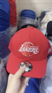 Mũ lưỡi trai - Nón kết kaki nam thêu La-kers - đứng form có tem - vnxk - thời trang châu âu