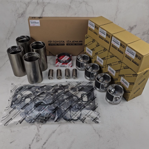 1PAKET KOMPLIT PAKING SET + PISTON + RING PISTON + LINER TOYOTA INNOVA DIESEL