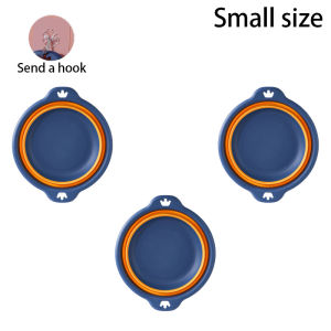 1-4PCS Foldable Washbasin Household Size Student Dormitory Laundry Basin Portable Compressed Travel Foot Washing Plastic Basin