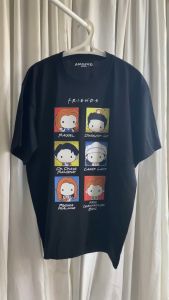 Friends Graphic Printed T-shirt D15 Amazed - Work and Play in Style
