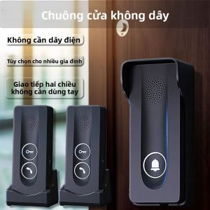 Chuông Cửa Liên Lạc Không Dây 800M Dành Cho Căn Hộ Nhiều Gia Đình Điện Thoại Cửa Ngoài Trời Đường Dài Mở Khóa Giao Tiếp Hai Chiều 433 MHz