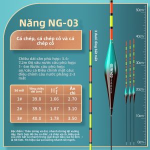 CHUANZE | Phao câu có độ nhìn cao cho nhiều loại cá trong nước nông