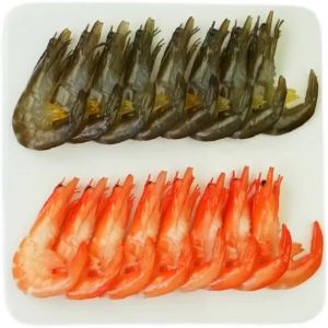 Artificial Food Model Simulation Shrimp Window Display Photography Props Room Decoration Educational Tools Funny Childrens Toys