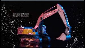 1:55 Mobil Mainan Konstruksi Excavator Mobil Derek Mainan Membangun Mikro