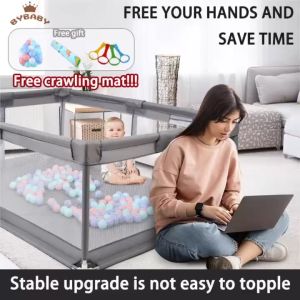 BYBABY Playpen: A Safe & Comfortable Indoor Play Area