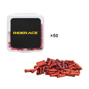 RIDERACE | 50 Cái Đầu Dây Cáp Chuyển Số Xe Đạp MTB Đầu Dây Phanh Xe Đạp Đầu Nối Cáp Trong - Nắp Đầu Cáp Phanh Cáp Chuyển Số