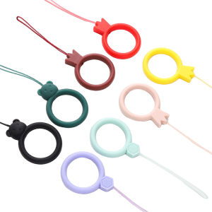 แหวนรูปมงกุฎเพชรหมีแหวนใส่นิ้วซิลิโคนสีผสมขนาด1มม. 30x4 5ชิ้นสำหรับพวงกุญแจทำมือแบบ DIY