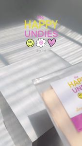 BKKFit the Happy Undies กางเกงใน ไร้ขอบ แห้งไว ไม่ม้วน ใส่ออกกำลังกาย