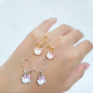 ANTING ANAK MOTIF KARTUN KITTY /ANTING CLIP MOTIF LUCU /AT-5792