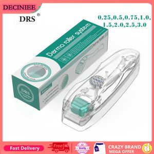 DRS 192 Real Derma Roller System Microneedle for Hair Regrowth Beard Growth Anti Hair Loss Treatment Facial Mesotherapy