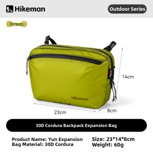 HIKEMAN | Ultra-light Waterproof Chest Bag with External Pockets