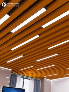 YISOEM | Office Aisle Corridor Aluminum Drop Ceiling LED Strip Light