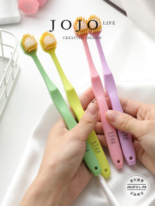 Colorful Wide Head Toothbrush Japanese Style Individually Packaged Oral Care Tool Soft Bristles for Adult Teeth Cleaning