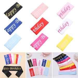 YUNAFIN Bachelor Birthday party Party Favors Etiquette belt Happy Birthday Sash Party Decoration