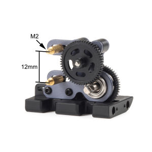 1/24 LCG Performance Transmission Gearbox For RC SCX24 V2S Chassis Furitek MINI Komodo Crawler Upgrade Parts