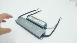 Outdoor LED Driver IP67 Waterproof AC 110-250V to DC 12V/24V Power Supply Transformer 60W-600W for LED Lighting