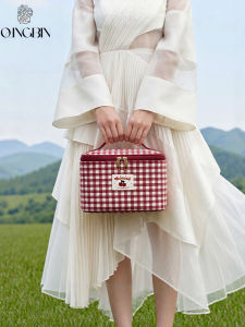 QINGBINJIAJU | Large Capacity Portable Cosmetic Bag