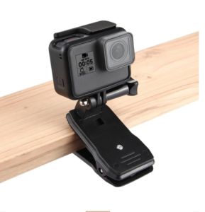 20241113 360 Degree Rotary Backpack Clip Mount for iPhone 13 Xiaomi for Samsung Huawei for SJCAM GoPro 13 11 10 9 8 7 Yi 4K DJI Insta360