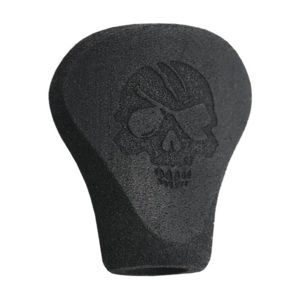 Waterproof Fishing Reel Grip Cover with Skull Design Non Slip Reel Handle for Outdoor Fishing
