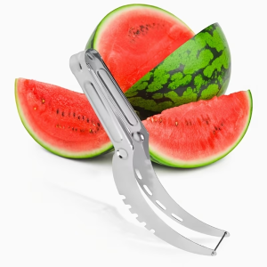 1pcs - Stainless Steel Fruit Slicer Watermelon Slicer Amazing Slicing and Dicing Tool