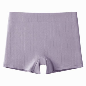 Womens Panties Breathable Soft Thin Underwear Boxer Pants Mid Waist Comfortable Safety Pants Pure Cotton Underwear Intimates