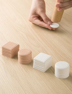 Silicone Sofa Foot Mat Table Anti-slip Fixer Furniture Silent Bed Foot Chair Anti-moving Table Foot Pad