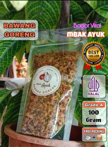 BAWANG GORENG ASLI JEPARA (Grade A) 100gr