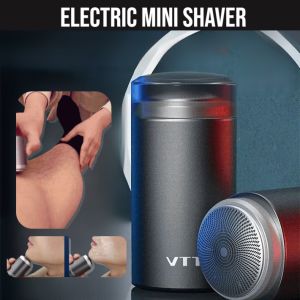 Electric Mini Shaver  Type-C Fast Charging Razor Men Portable Shaver  Waterproof Pencukur Elektrik Kalis