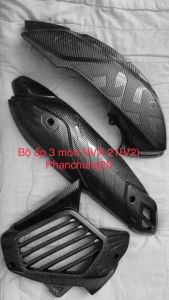 FULL BỘ ỐP PHỤ KIỆN TRANG TRÍ CHO ĐỜI XE NVX 2021 2022 2023 2024 (V2) CACBON