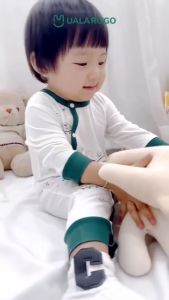 UALAROGO Body sơ sinh dài tay petit - modal cài lệch cho bé trai - bé gái (0-12m) (UR2296 - UR3711)