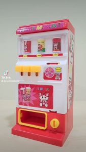 (Special Edition with Key) Vending Machine Shopping Supermarket Pretend Play Role Play Children Kids Toy