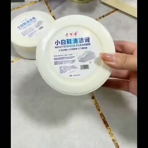 (HỎA TỐC) - Kem vệ sinh giày da ba lô túi xách ShengYan kèm bọt biển - Sáp lau giày làm trắng chống bám bụi không cần nước