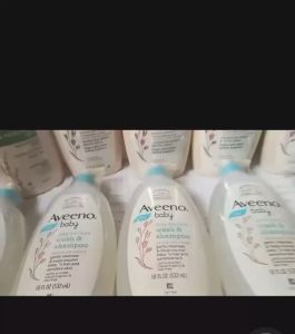 【BUY 2 TAKE 1 】Aveeno Baby Wash Shampoo Lightly Scented 532ml Daily Moisture Wash