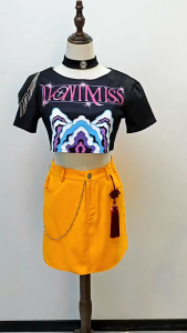 K-Pop Demon Hunters Mira Cosplay Costume Women Costume Movie Uniform Outfit With Socks Halloween Full Set