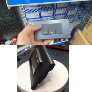 (Panasonic) (Chính hãng) Mặt công tắc 1 và 2 chiều mặt ổ cắm mặt thiết bị 123 lỗ màu trắng và đen