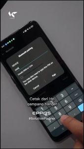Mobile Printer Thermal 58mm EPPOS EP5881 / 5881 USB BLUETOOTH