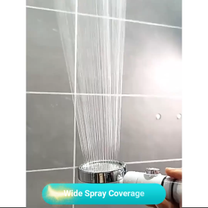 WeHome Shower Head High Pressure With Filter 3 Spray Modes Handheld Shower Set With Hose Bracket
