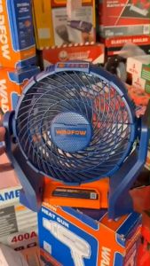 WADFOW WLF1508 พัดลมไร้สาย เจ้าแรกในไทย ใช้ชาร์จแบบ USB-TypeC แบบมือถือได้เลยพัดลมไร้สาย 12V รับประกัน1ปี