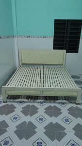 GIƯỜNG SẮT CHÂN HỘP VUÔNG 4*8 ĐẸP VÀ CHẮC CHẮN GIÁ TỐT