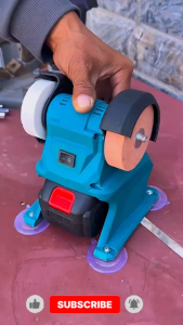 【FREESHIP】Máy mài 2 đá mini pin Amaxtools AMHD70-SM Máy mài dao mini đa năng 150W đá 70mm chân pin phổ thông