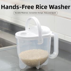 Lazy Rice Washing and Draining Basket