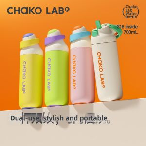 CHAKOLAB | Cốc Giữ Nhiệt Có Ống Hút