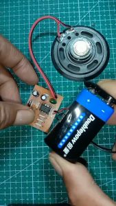 Bell pintu belum di solder