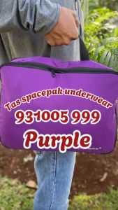 Tas Travel Kalibre 931005 999 Purple Underwear Spacepack Duffel bag