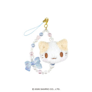 Sanrio | Cute Dessert House Cloud Cat Hair Clip Mirror Phone Charm