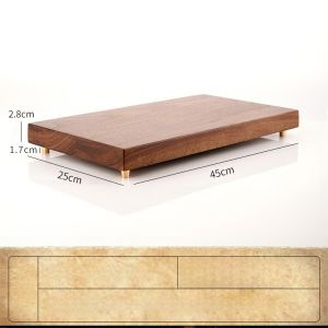 ฐานไม้หม่อนดำพร้อมการสลักลาย จิตรกรรมดอกไม้และดอกไม้ประดับ พระพุทธรูป หินแปลกใหม่ งานฝีมือดอกไม้ไหมสไตล์จีนแบบดั้งเดิม