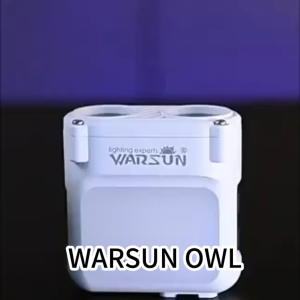 【FAST Delivery】Warsun Owl Đèn pha sạc thông minh cảm biến Đèn pha chống nước siêu sáng đèn pha