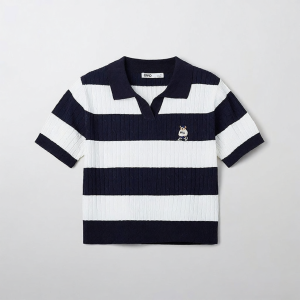 spao | Summer Knit Short Sleeve Women T Shirt